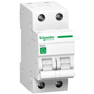 SCHNEIDER ELECTRIC RESI9 kismegszakító, 2P, C, 10A (R9F14210)