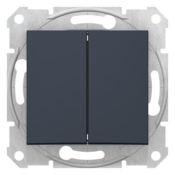 SCHNEIDER ELECTRIC SEDNA Csillárkapcsoló, rugós bekötés, 10AX, grafit (105) (SDN0300170)