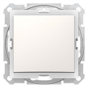 SCHNEIDER ELECTRIC SEDNA Váltókapcsoló, rugós bekötés, 10AX, IP44, krém (SDN0400523)