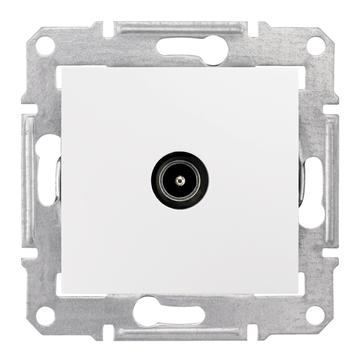 SCHNEIDER ELECTRIC SEDNA TV aljzat, végzáró, 1 dB, fehér (SDN3201621)