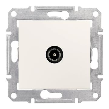 SCHNEIDER ELECTRIC SEDNA TV aljzat, végzáró, 1 dB, krém (SDN3201623)