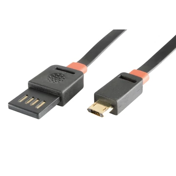 Somogyi Elektronic Töltőkábel, microUSB, kb.3 m (USBF 3)