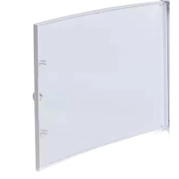 TEHNOPLAST Csere ajtó süllyesztett és falon kívüli elosztó dobozhoz, CW sorozat, 2x18 modul, fehér (THP-AJTO-FEH-2X18C)