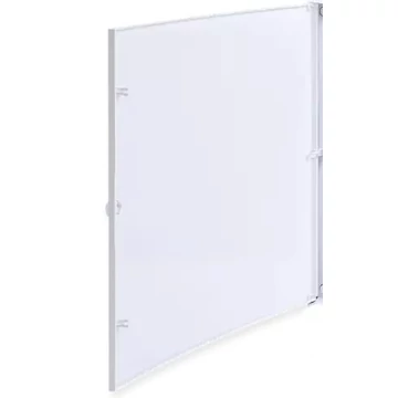 TEHNOPLAST Csere ajtó süllyesztett és falon kívüli elosztó dobozhoz, CW sorozat, 3x18 modul, fehér (THP-AJTO-FEH-3X18C)