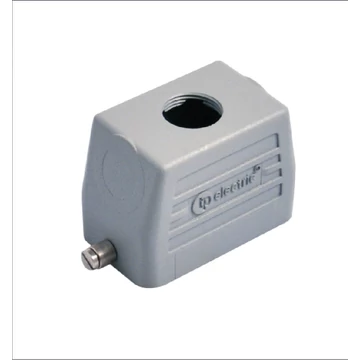 TP ELECTRIC Ipari nehézcsatlakozó dugó ház, felső bemenet, egy pár rögzítő füllel (24-1016-02-06M25)