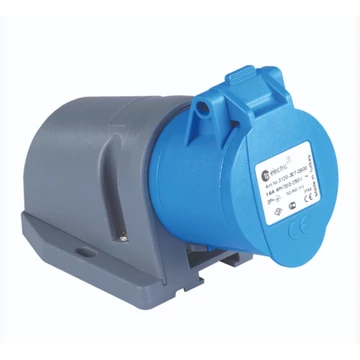 TP ELECTRIC 3x16A - Felületre rögzíthető dugalj- 83x90 alap (IP44) (3120-307-0900)