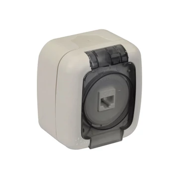 TP ELECTRIC Vízmentes RJ45 aljzat 1xRJ45 CAT6.e (3201-053-0601)