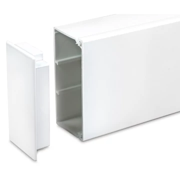DIETZEL UNIVOLT ME 50/100 fehér véglezáró a MAK csatornákhoz, -25°C/+60°C (019310)