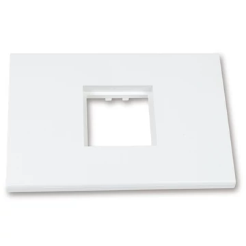 DIETZEL UNIVOLT MIFS 100 fehér kapcsolókeret 45*45 készülékhez, 100mm széles csatornákhoz, egyrészes (086456)