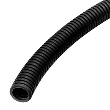 DIETZEL UNIVOLT HFXP Turbo Pro 40 fekete 25m/tekercs halogénmentes lépésálló gégecsö, UV-álló,>750N, -25°C/+105°C (087173)