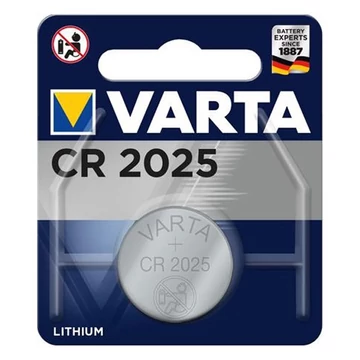 VARTA Lítium Gombelem, CR2025, 3V (CR2025)