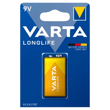 VARTA Longlife Alkáli elem, LR61, 9V (LR61)