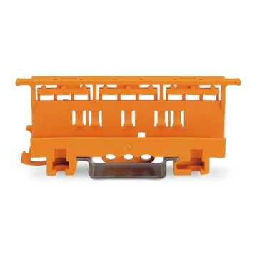 WAGO Rögzítő adapter, 221 sorozat - 4 mm², kalapsínre/csavaros szereléshez, narancssárga (221-500)