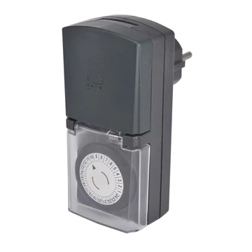 GAO Mechanikus kültéri időzítő óra, 24 h / 30 min, 3500 W, 16A, IP44 (0768H)