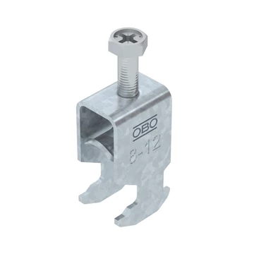 OBO Bettermann BS-H1-M-12 FT Kengyeles bilincs 08-12mm merítetten tűzihorganyzott, DIN EN ISO 1461 (1186002)