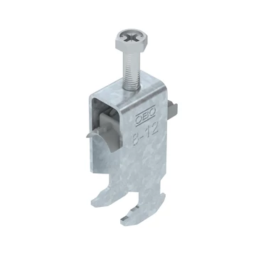 OBO Bettermann BS-H2-K-12 FT kengyeles bilincs 08-12mm merítetten tűzihorganyzott, DIN EN ISO 1461 (1186203)
