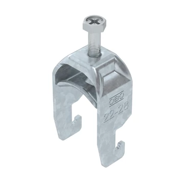 OBO Bettermann BS-U1-M-28 FT Kengyeles bilincs 22-28mm merítetten tűzihorganyzott, DIN EN ISO 1461 (1186522)