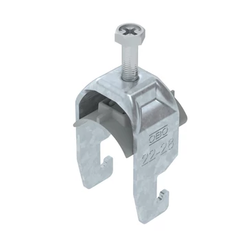 OBO Bettermann BS-U1-K-28 FT Kengyeles bilincs 22-28mm merítetten tűzihorganyzott, DIN EN ISO 1461 (1186722)