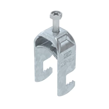 OBO Bettermann BS-F1-M-28 FT Kengyeles bilincs 22-28mm merítetten tűzihorganyzott, DIN EN ISO 1461 (1187420)