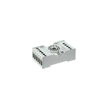 RELPOL PZ11-01 Relé foglalat, R15 3C/O relékhez, szürke (592001)