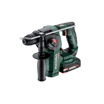 METABO BH 18 LTX BL 16 Akkus kalapács, 18V 2x2Ah Li-Power, Akkutöltő SC 30, metaBOX 145 L (600324500)