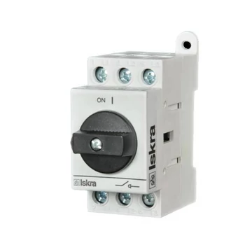 ISKRA DS80-3P-O48D Moduláris terheléskapcsoló, 3x80A, 0-1 állás, közvetlen kar (fekete) (786125068000)