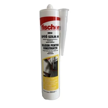 FISCHER DB W Építőszilikon (sziloplaszt) DBSI fehér 310 ml (79488)