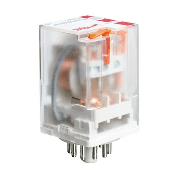 RELPOL R15-2013-23-5012-WT Ipari relé, 3C/O, 10A, 12VAC, tesztkar (802864)