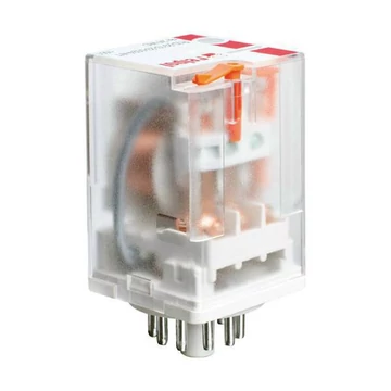 RELPOL R15-2013-23-5024-WT Ipari relé, 3C/O, 10A, 24VAC, tesztkar (802865)