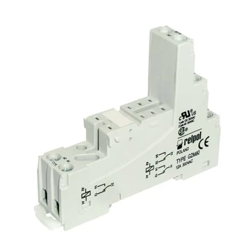 RELPOL GZM80 Relé foglalat,RM84/85/87L/87P relékhez (857408)
