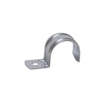 CELO Csőbilincs félköríves 14mm, furattal, fém (914F)