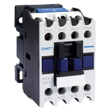 CHINT mágneskapcsoló 18A 7,5KW NC1-1801 (24V AC/3NO+NC) (CH-973429)