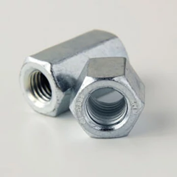 Hatlapú toldó anya , Acél, Horganyzott, M 8x24 13mm laptáv, DIN 6334 (06334008002500001000)
