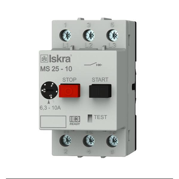 ISKRA MS25-10 motorvédő 3P 6,3-10A (030.107.964)