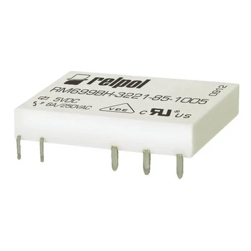 RELPOL RM699BH-3011-85-1005 Miniatűr relé 6A, 1C/O, 5VDC, vízszintes elhelyezésű (2613698)