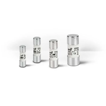 df Electric Hengeres biztosító 10x38 gG 8A, 500V, 120kA (420008)