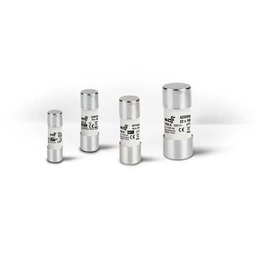 df Electric Hengeres biztosító 10x38 gG 20A, 500V, 120kA (420020)