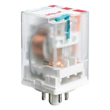 RELPOL R15-2012-23-1012-WT Ipari relé, 2C/O, 10A, 12VDC, tesztkar (802879)