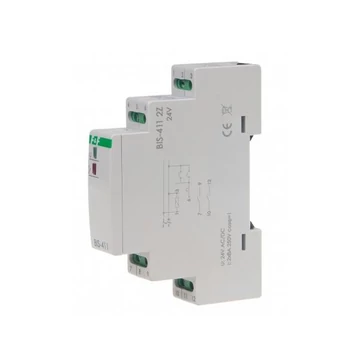 FF FILIPOWSKI BIS-411 2Z 24V Impulzusrelé bistabil inrush moduláris 8A 2NO 100-265VAC (BIS-411-2Z-24V)