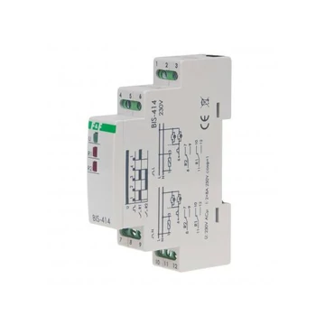 FF FILIPOWSKI BIS-414 Bistabil relé 230 V AC. 2*16A, DIN sínre (BIS-414)