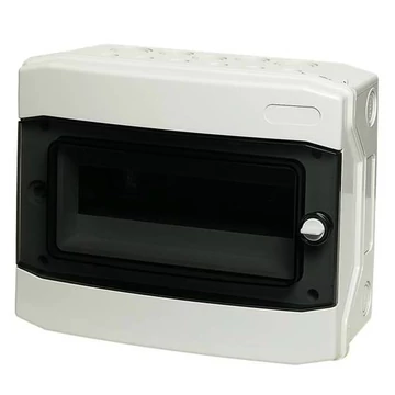 IMO Elosztódoboz E-12W 12 modul, 1500VDC, IP65, 318x258x142, átlátszó ajtó (E-12W)