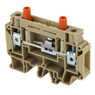 IMO SK ERWT2-2TNBEIGE Teszt sorkapocs, 10mm2, 400V, 57A, bézs, két teszt csatlakozó (ERWT2-2TNBEIGE)