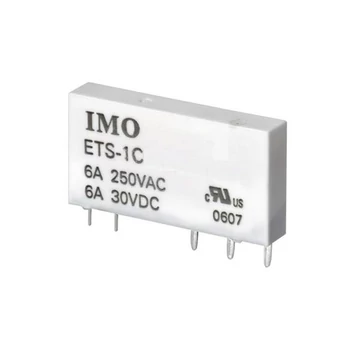 IMO ETS-1CN-SL-24VDC Miniatűr ipari relé, 6A, 24VDC, 1C/O (ETS-1CN-SL-24VDC)