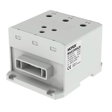 MOREK OTL300-3B Fővezetéki sorkapocs, 3xAl/Cu 95-300mm2 / 6*1*40, 1500V, szürke, flexisínhez (MAA3300A20)