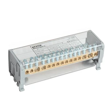 MOREK Moblock Elosztóblokk MAB125A-15 2P, 2x35+2x25+11x6mm2, 125A (MAB2126A18)