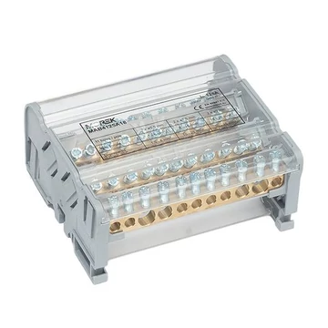 MOREK Moblock Elosztóblokk, 4P, 2x35 + 2x25 + 7x6mm2, 125A (MAB4125A18)