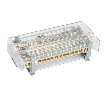 MOREK Moblock Elosztóblokk, 4P, 1x50+4x35+9x16mm2, 160A (MAB4161A18)