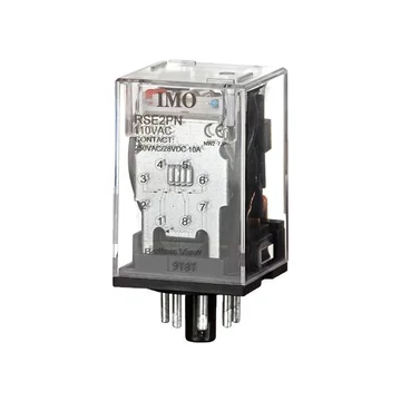 IMO Ipari relé, 3C/O, 10A, 230VAC, LED, tesztkar (RSE3PN230AC)