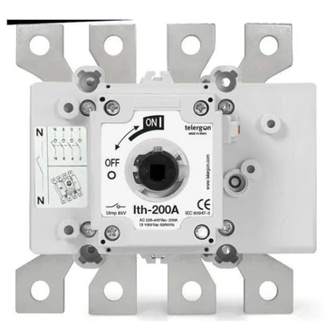 TELERGON Terheléskapcsoló S5000 S5, 250A, 3P+N, M csatl., 0 méret (S5-02503ND0)
