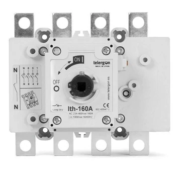 TELERGON Terheléskapcsoló S5000, S5, 250A, 3P, M csatl., 0 méret (S5-02503PD0)